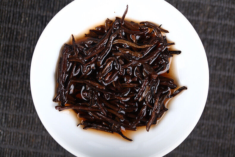 HelloYoung 500g Yunnan Pu'er Tea Menghai Spring Tea Golden Buds Ripe Tea Loose Tea
