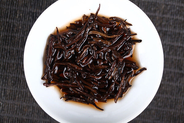 HelloYoung 500g Yunnan Pu'er Tea Menghai Spring Tea Golden Buds Ripe Tea Loose Tea