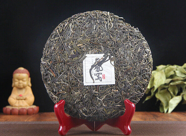 HelloYoung 357g Pu-erh Raw Tea Cake Yiwu Raw Tea Ancient Tree Pu-erh Raw Tea Cake