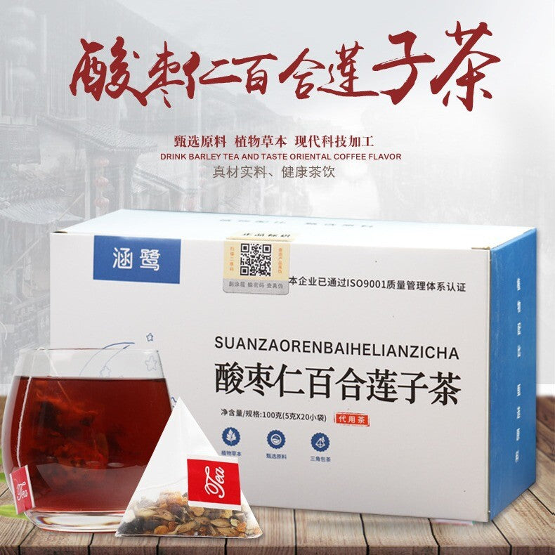 Herbal Tea Sour Jujube Seed Lily Lotus Seed Tea100g Secondary image