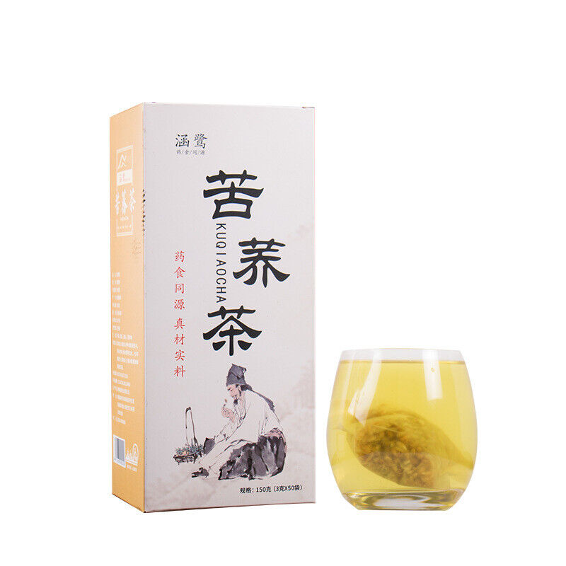 HelloYoung 150g 30 bag*5g Chinese Premium Black Buckwheat Tea black tartary buckwheat tea Main image