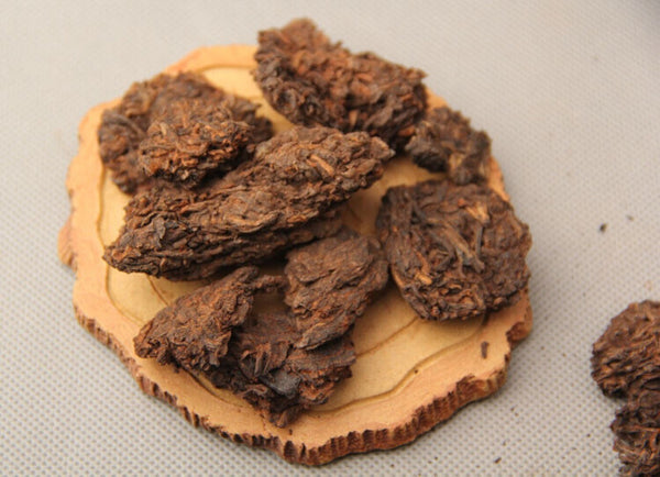 250g Supreme Aged Golden Buds Lao Cha Tou Pu'er Pu-erh Loose Tea Puer Ripe Shu