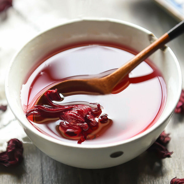 HelloYoung Leaves Sour Plum Soup Rose Dried Flower Tea Roselle Tea Rose Luoshen Flower Tea