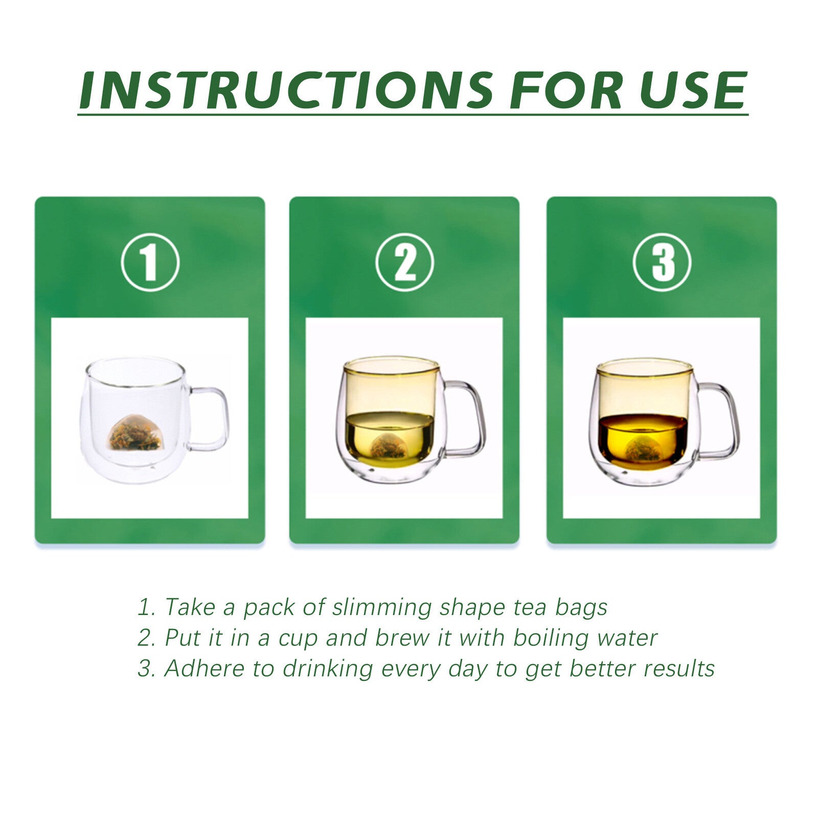 Body Sculpting Tea –  Tummy Toning, & Thigh Firming Blend 6 pcs/bag Slimming