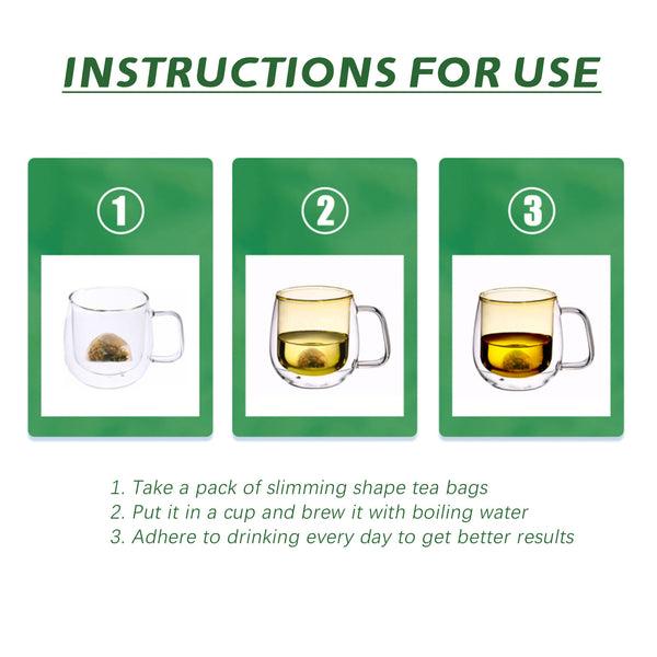 Body Sculpting Tea –  Tummy Toning, & Thigh Firming Blend 6 pcs/bag Slimming