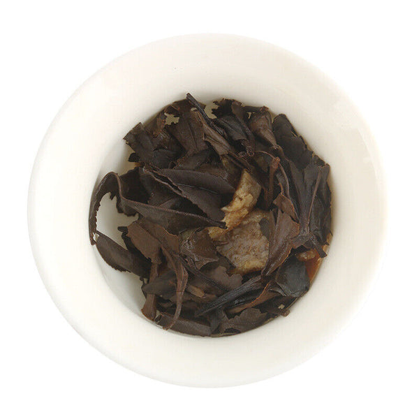厂家直销年福鼎白茶陈皮寿眉茶饼高山日晒茶叶批发350g