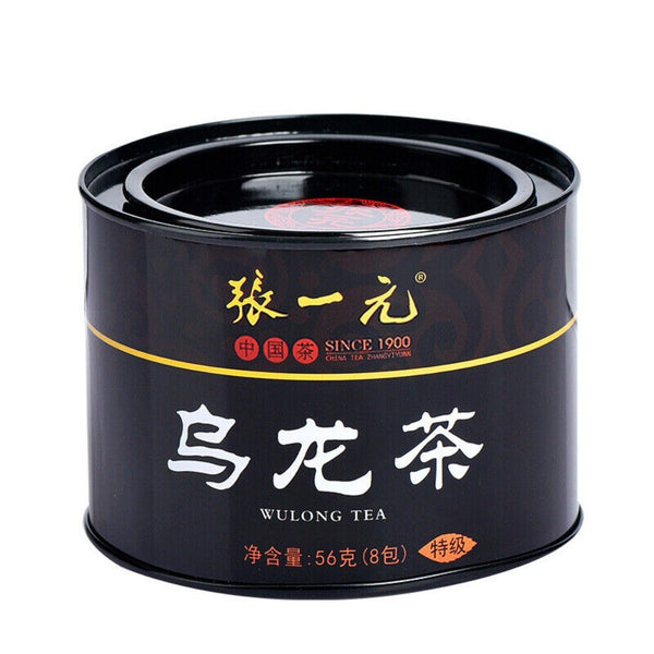 Fujian Oolong Tea 56g Premium Fragrant Strong Aroma Tin 8 Tea Bags