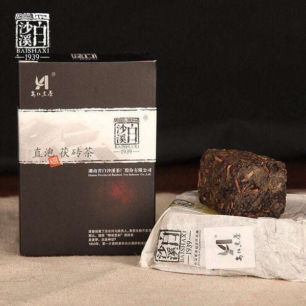 240g Premium Anhua Fu Cha Dark Tea Instant Assorted Black Tea Brick