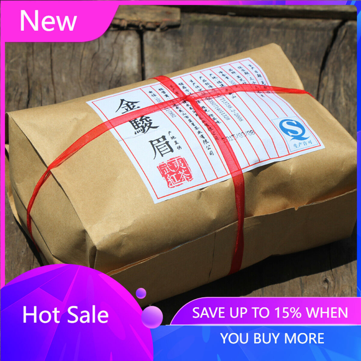 Pure Natural Jinjunmei Tea Organic Golden Eyebrow Kim Chun Mei 500g Black Tea Main image