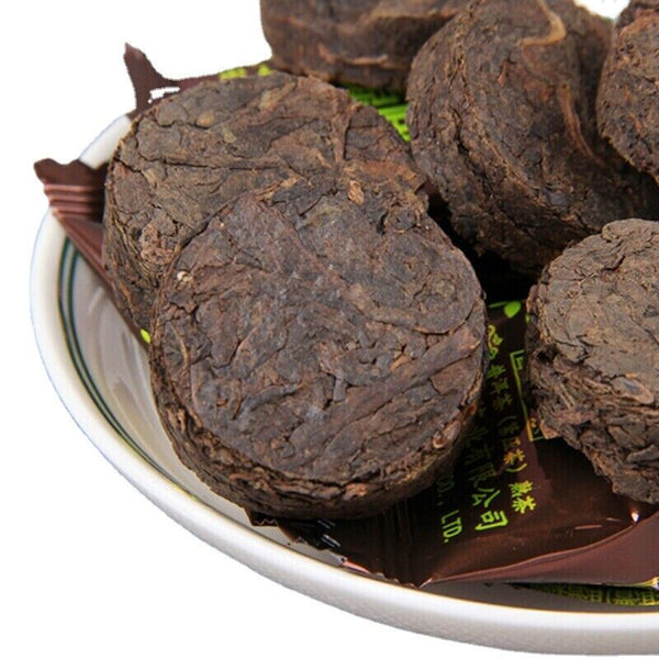 HelloYoung Top Puerh Ripe Tea Small Tuocha Candy Paper Original Tuocha Ripe Tea 500g/1.1lb