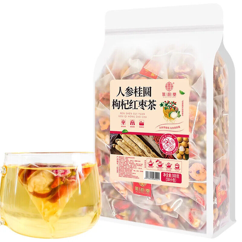 Ginseng Longan Medlar Red Date Tea Herbal Tea 300g Main image