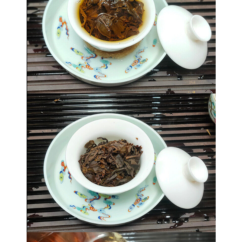 Green Cake Puer 400g MengKu Hao Rongshi Mengku Qizi Tea Biscuit