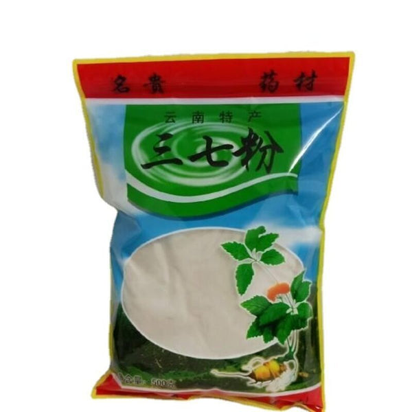 HelloYoung 500g Organic High quality Notoginseng Sanqi Powder Sanchi Tienchi Ginseng Root