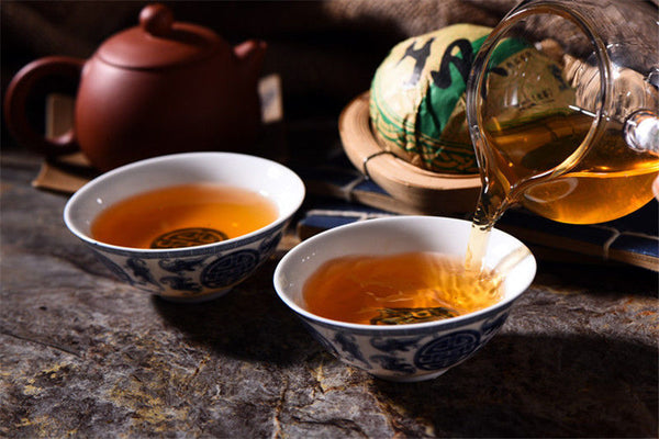 100g Yunnan Old Tea Tree Puer Tea Cakes Shen Pu'er Tea Cake Raw Pu-erh Green Tea
