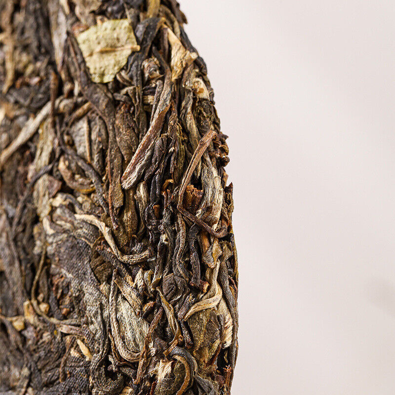 HelloYoung Yunnan Pu'er Tea Pu'er Raw Tea Mannuo Pu'er Raw Tea Cake 357g/12.59oz