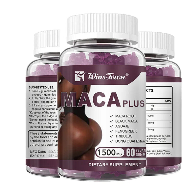 Maca Root Gummies Buttock Enhancement Big Butt and Hip Firming Maca Plus Gummies Main image