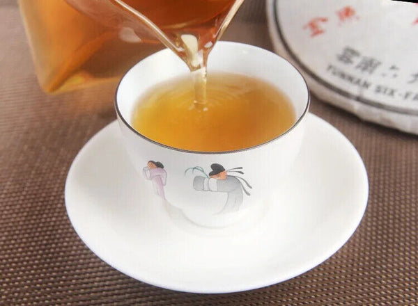 Goldfish Cake Pu'er Raw Tea Cake Old Tea Cake Collection Grade Qizi Cake