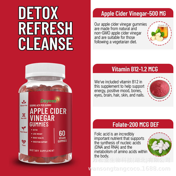 Daynee Slim Weight Loss Supplement Apple Cider Vinegar Gummies