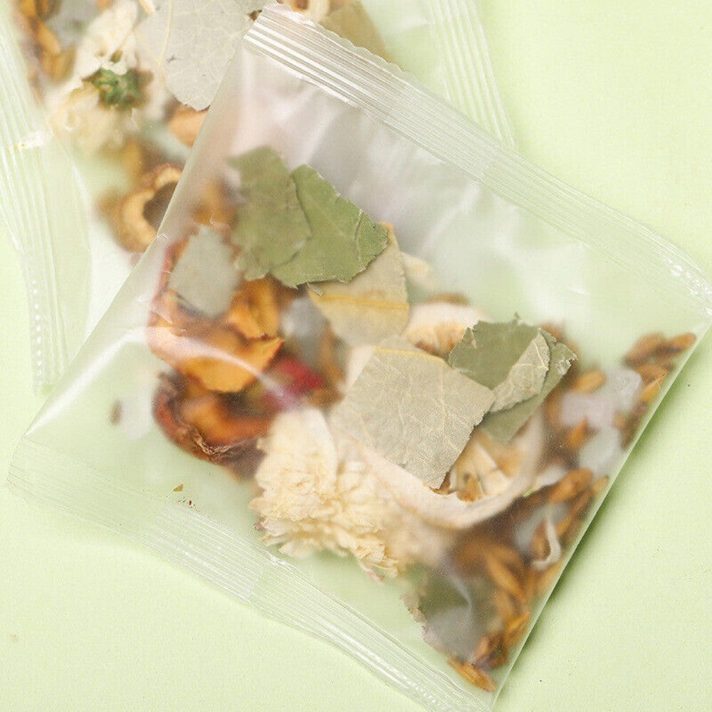 Summer Detox Tea Lemon Rose Lotus Leaf Cassia Seed Blend 20 Bags