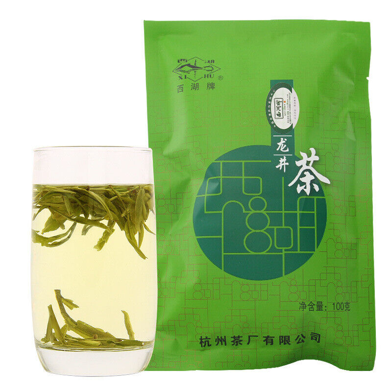 West Lake Brand Rainbow Strong Fragrance Longjing Tea Single Bag  100g Main image