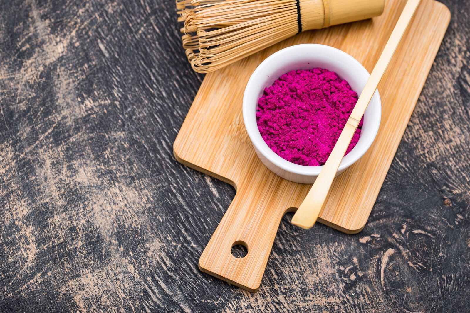 Bio Rote Drachenfrucht Pulver, Nicht-GVO, Gefriergetrocknete Pitaya, Roh, Vegan