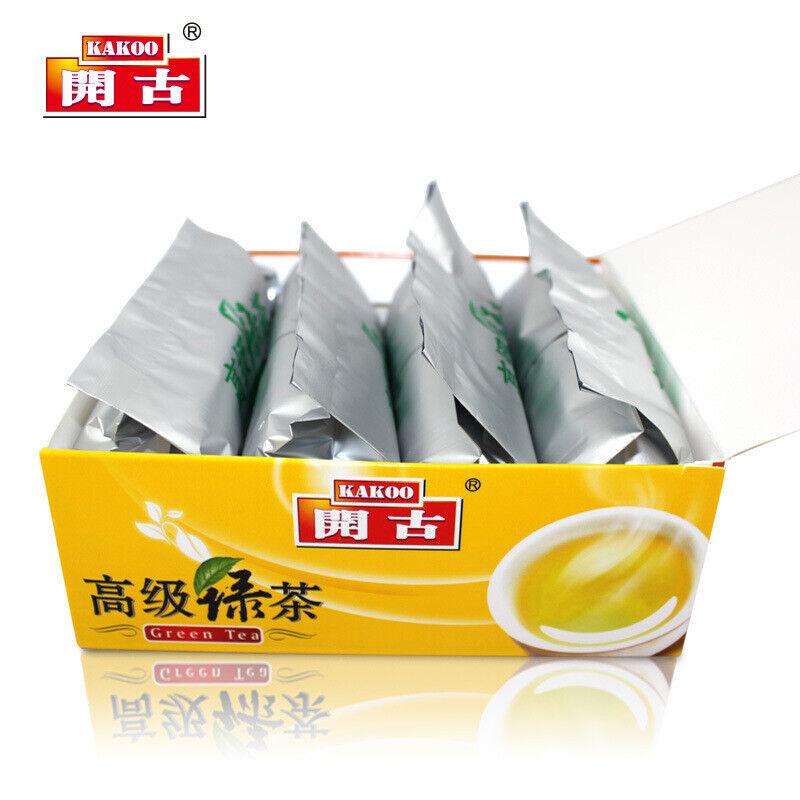 HelloYoung Double Piece 100 Premium Green Tea Double Chamber Bag Tea 220g