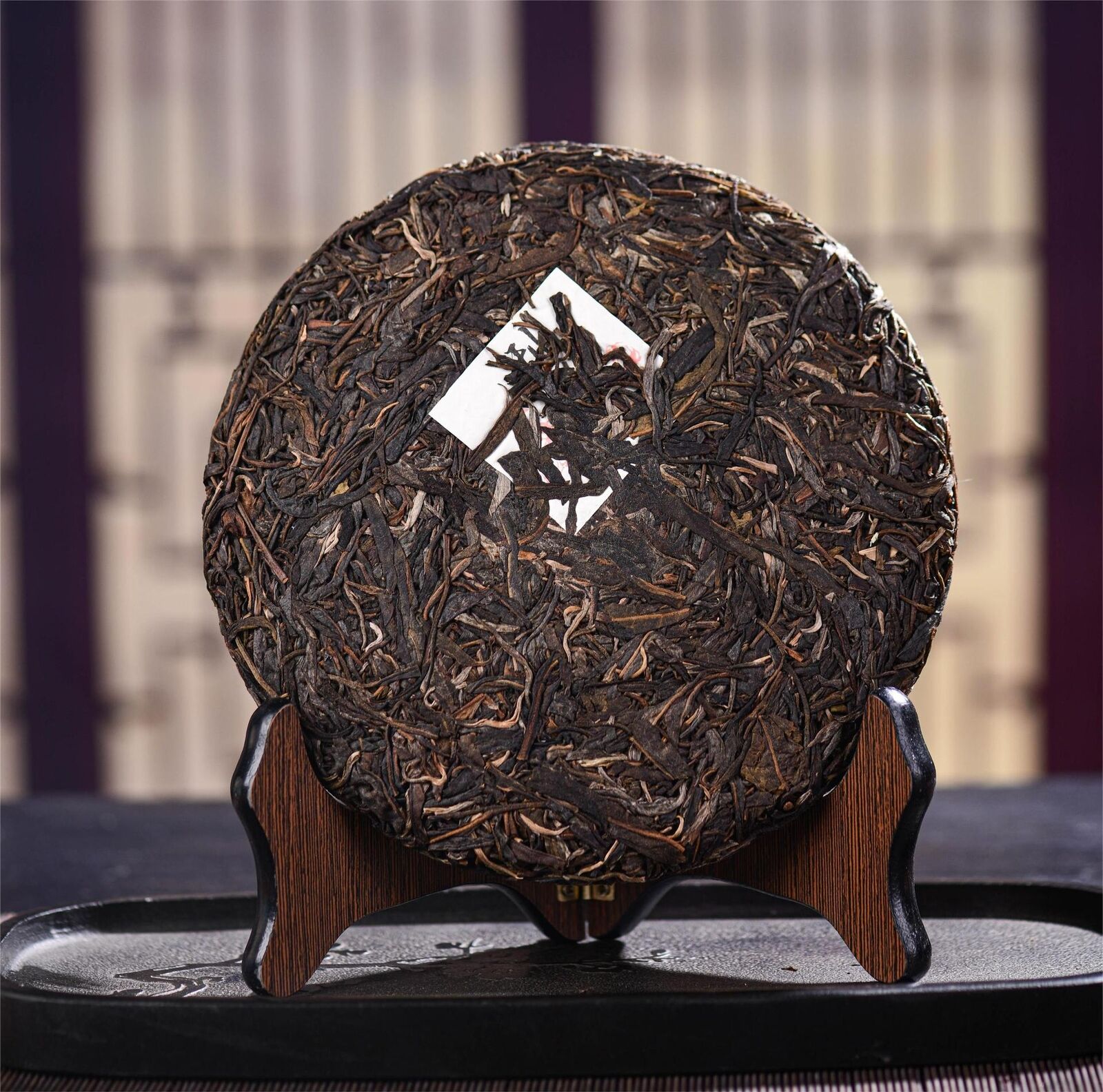 HelloYoung Yunnan Pu'er Raw Tea Cake 357g Raw Tea Cake Secondary image