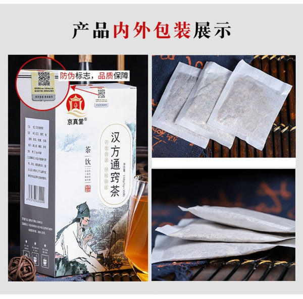 Bai Zhi Mint Houttuynia Chrysanthemum Herbal Tea Ear Nasal Support Blend