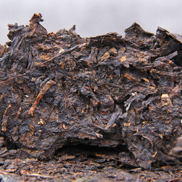 Pu-erh Black Tea357g/12.59oz Menghai Brown Mountain Old Pu'er Cooked Tea Cake
