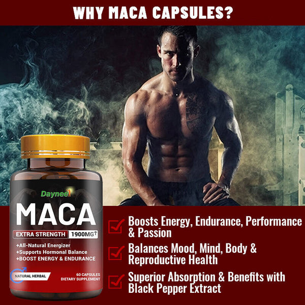 Maca Kidney Power Maca Extra Strength Capsules 60 Capsules