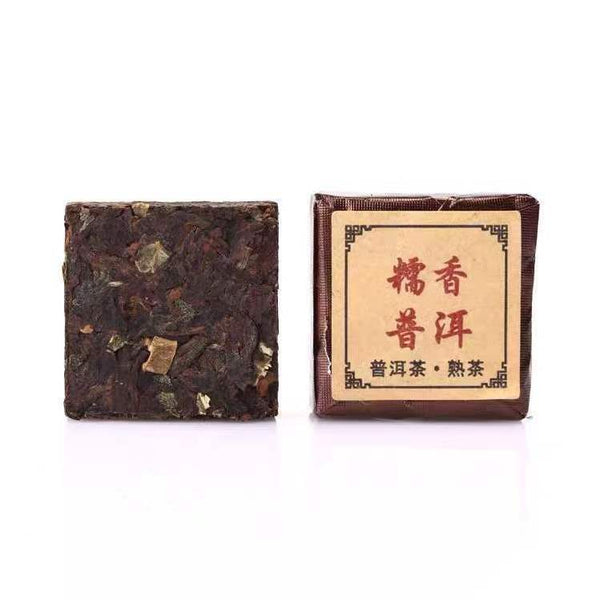 500g Premium Mini Tea Brick Aged Glutinous Rice Fragrant Ripe Pu'er Xiaotuo Tea