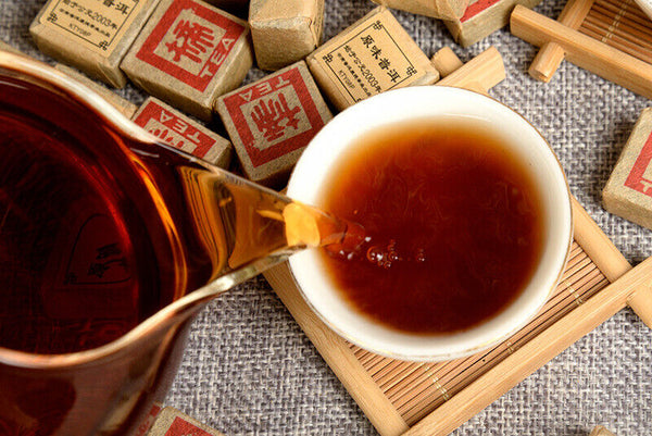 HelloYoung 500g Yunnan Pu'er Tea Leaves Mini Tuocha Original Small Square Brick Tea