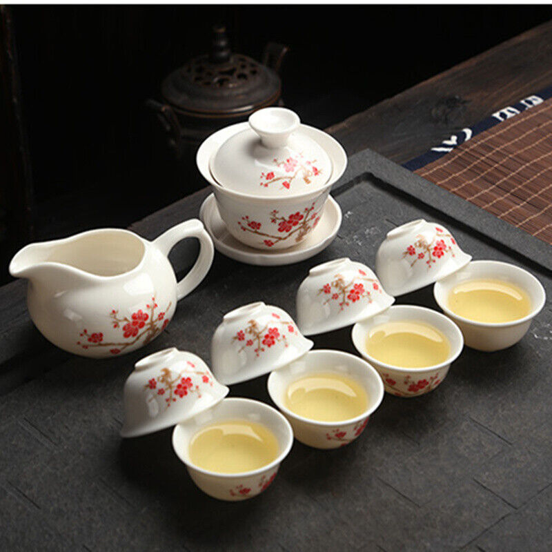 Kung Fu Tea Set Drinkware Purple Clay Ceramic Binglie Include Tea pot Tea Cup