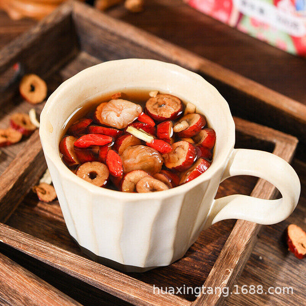 HelloYoung Black Sugar Ginger Date Tea Cinnamon Red Dates Wolfberry Flower Tea Ginger Tea