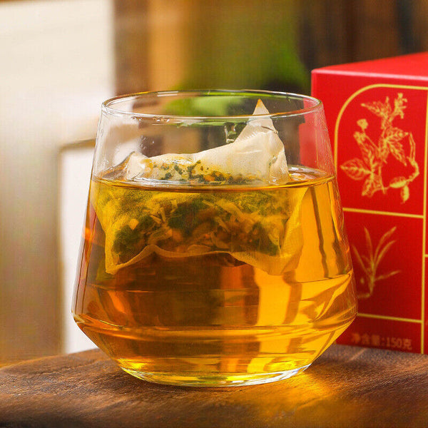 HelloYoung Stampede Oil Walking Tea Five Fingers Poria Lotus Leaf Tea 50g