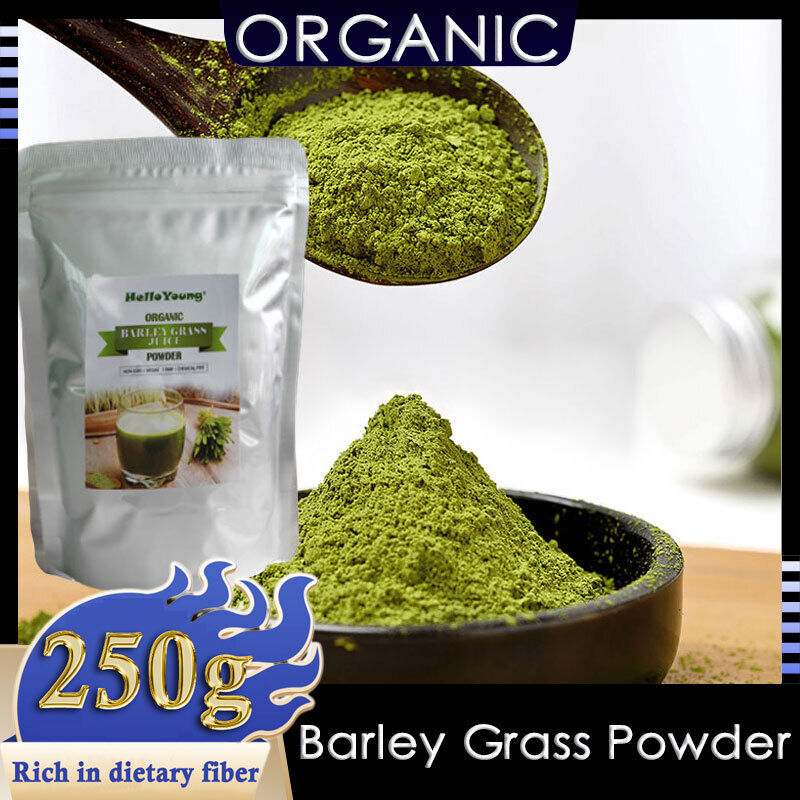 HelloYoung Imported Unsweetened Premium Organic Barley Grass Barley Health