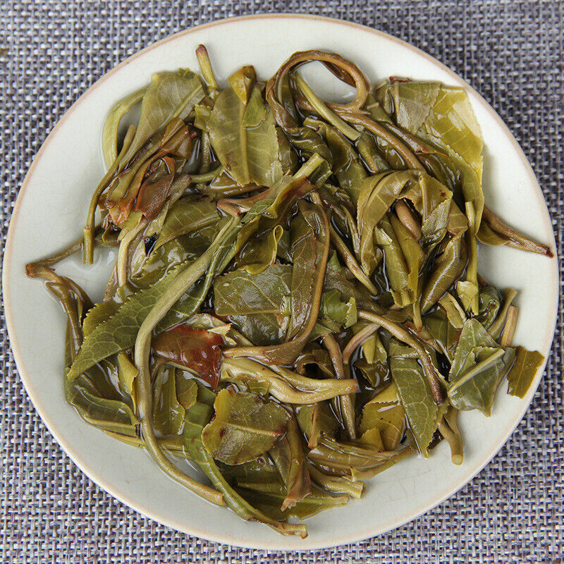 HelloYoung Ancient Tree Pu'er Tea Yunnan Raw Pu-erh Tea Cake Health 357g Premium Bing Dao