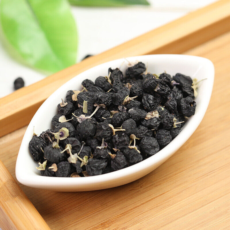 HelloYoung 200g High Quality Black Wolfberry Organic Herbal Drink Health Care Heigouqi Tea Secondary image