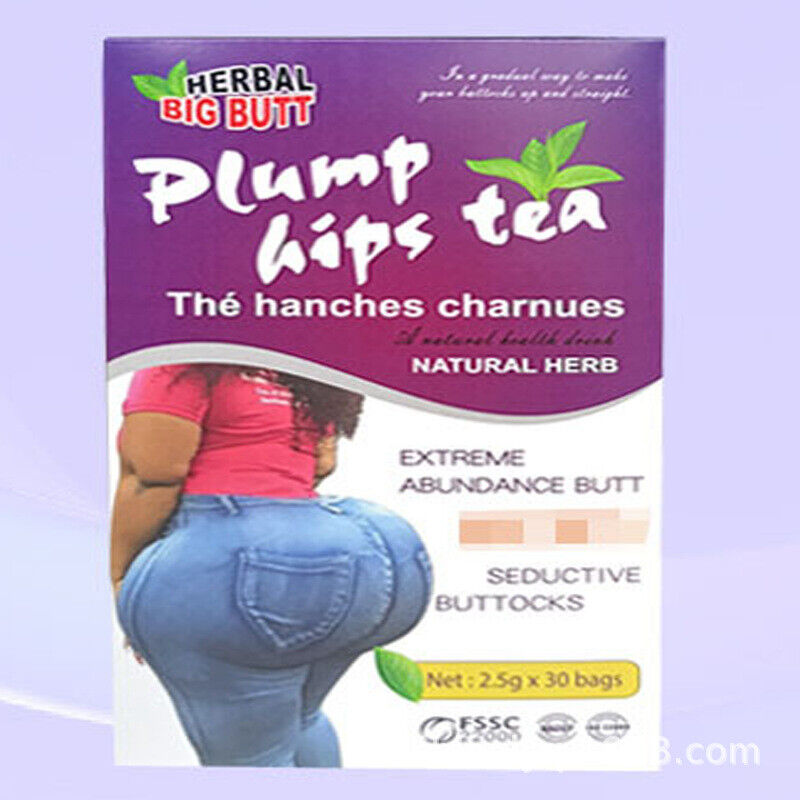 Natural Plump Hips Tea Big Hip Butt Tea Healthy Drink 2.5g*30bags