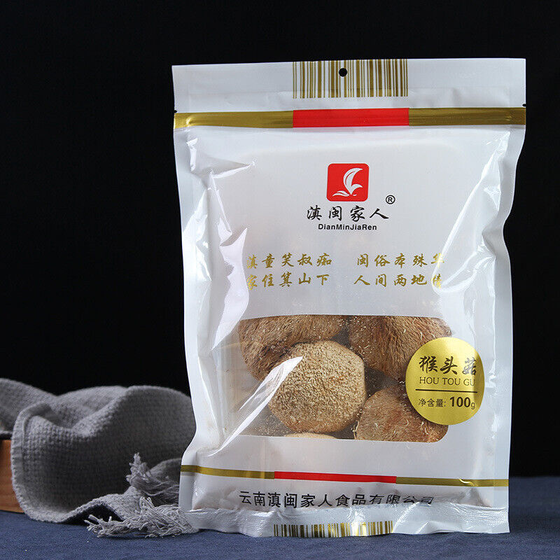 100g Yunnan Dried Lion's Mane Mushroom Natural Hericium Erinaceus