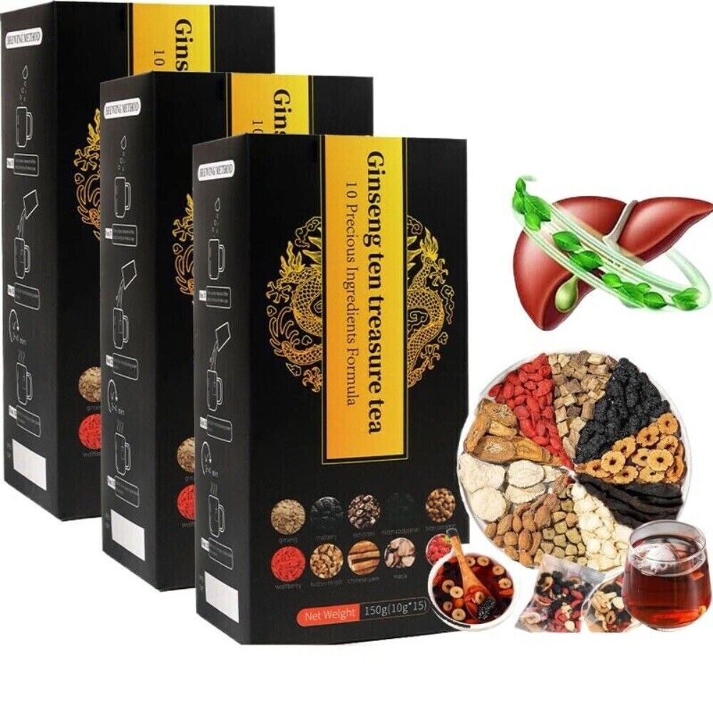 Kidney Health Tea Ginseng Ten Treasure Chinese Herbal Main image