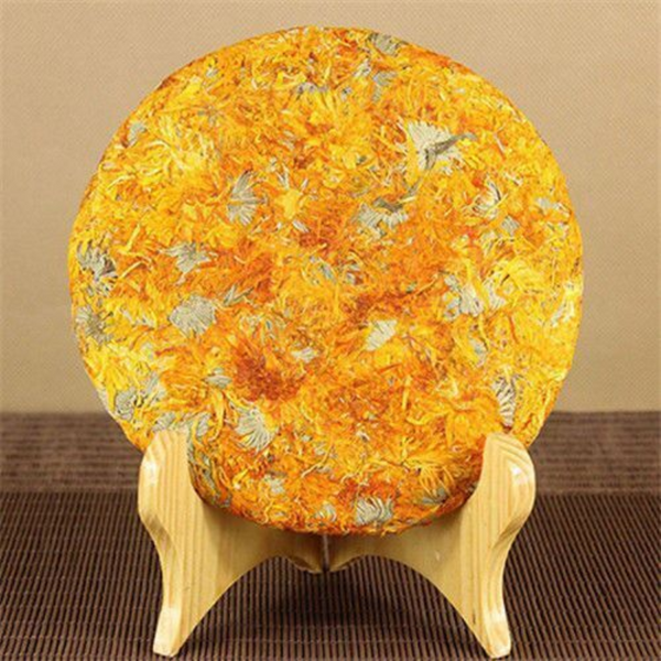 200g Premium Quality Calendula marigold cake, Calendula officinalis, Herbal Tea