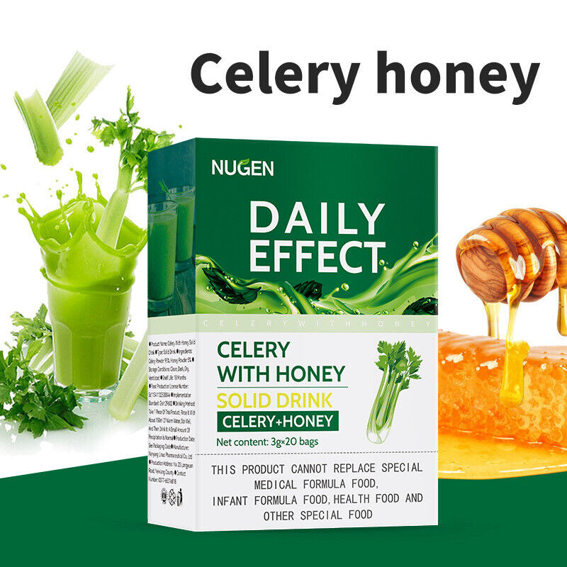 100g FDA Blood Pressure Lowering Liver Fire Celery with Honey Daliy Effect