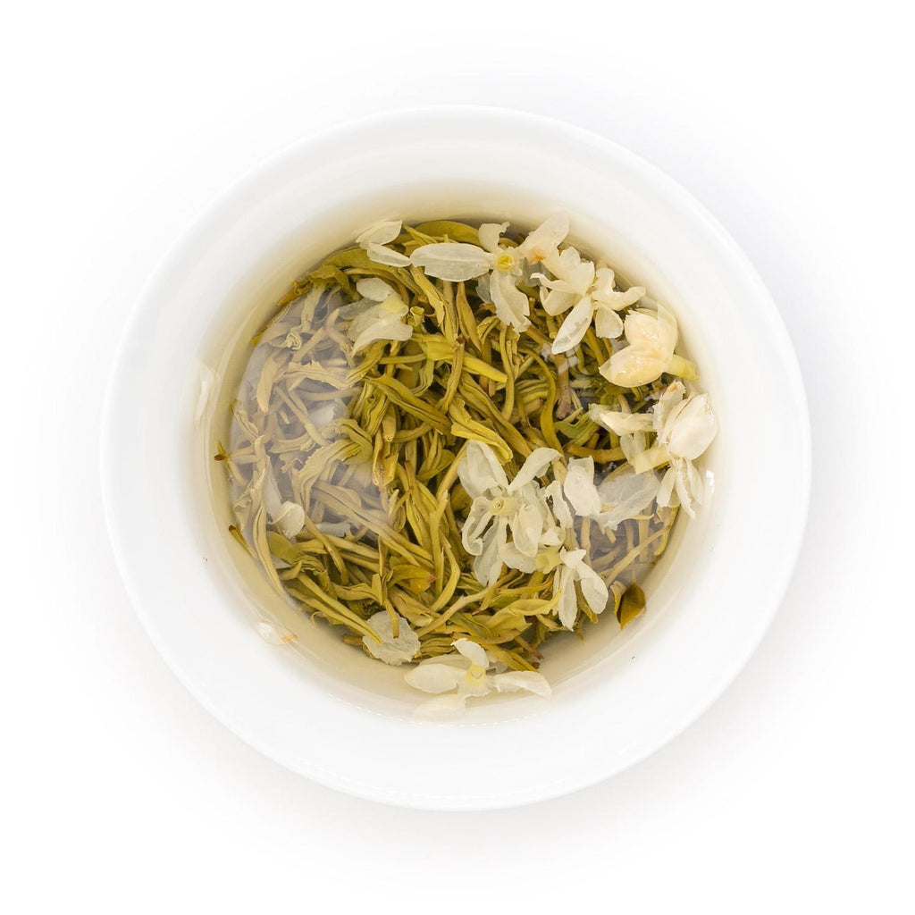 Chinese Bitan Piaoxue Jamine Green Tea Yuqian  100g