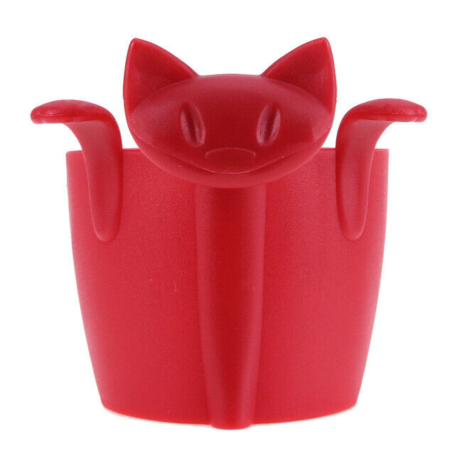 Cartoon Plastic Teabags Filter Coffee Tea Infuser Strainer Drinkware Accessories