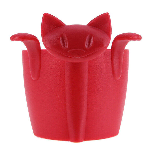Cartoon Plastic Teabags Filter Coffee Tea Infuser Strainer Drinkware Accessories