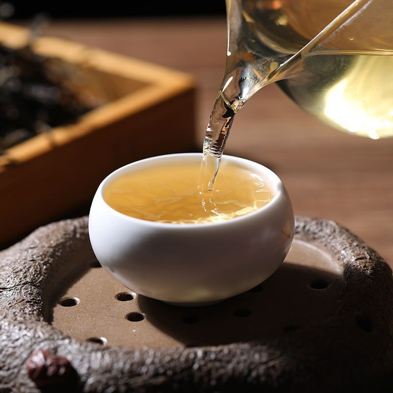 Puerh Tea Raw Tea Loose Tea Raw Puerh Loose Tea Brown Qiao Mu Loose Tea