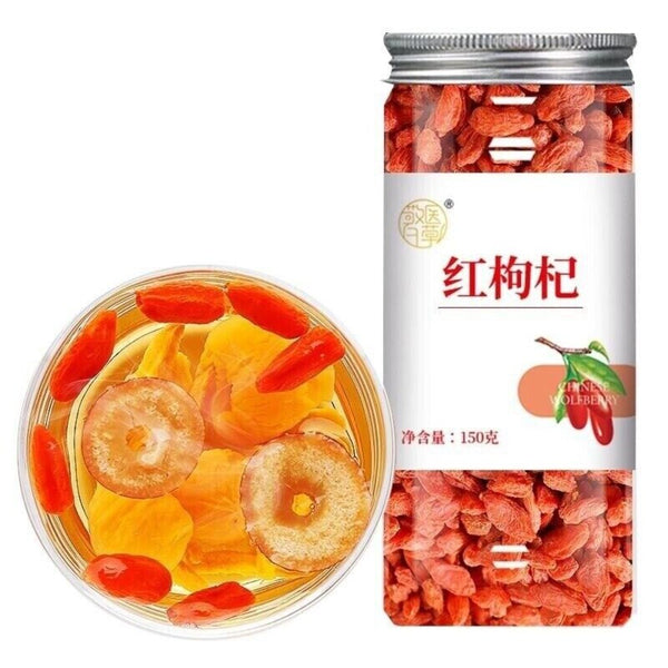 Large-Size Ningxia Red Goji Berries in Tin CanLate-Night Snacking