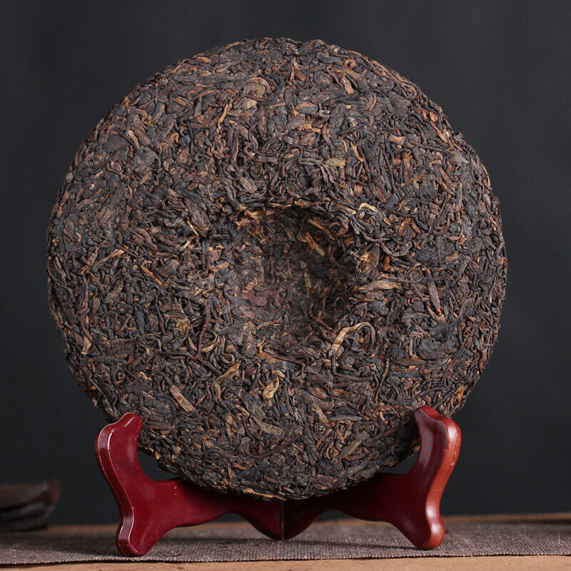 HelloYoung 357g Pu'er Tea Da Shu Cheng Yun Icelandic Ripe Tea Seven Seed Cake
