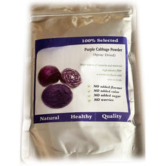 HELLOYOUNG Pure A Grade Purple Cabbage Powder 250G - 100% Pure, Purple